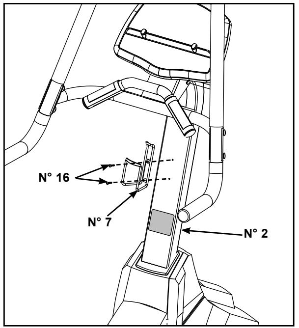 CYBEX INTERNATIONAL 530S STEPPER - Fixez le porte-bouteille. - 1