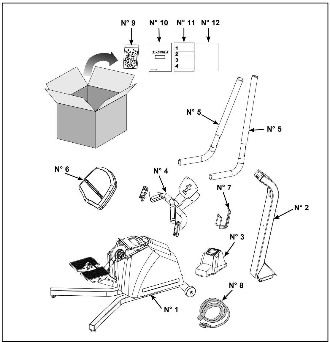 CYBEX INTERNATIONAL 530S STEPPER - Outils requisite - 1