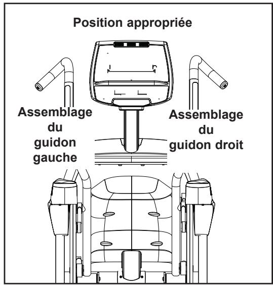 CYBEX INTERNATIONAL 750A-750AT ARC - Installez le guidon droit - 1