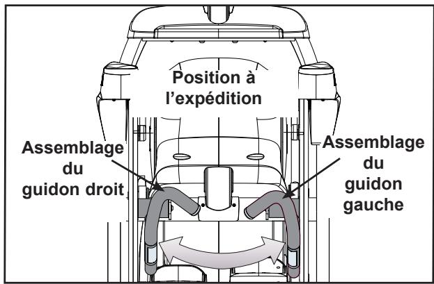 CYBEX INTERNATIONAL 750A-750AT ARC - Installez le guidon gauche - 1