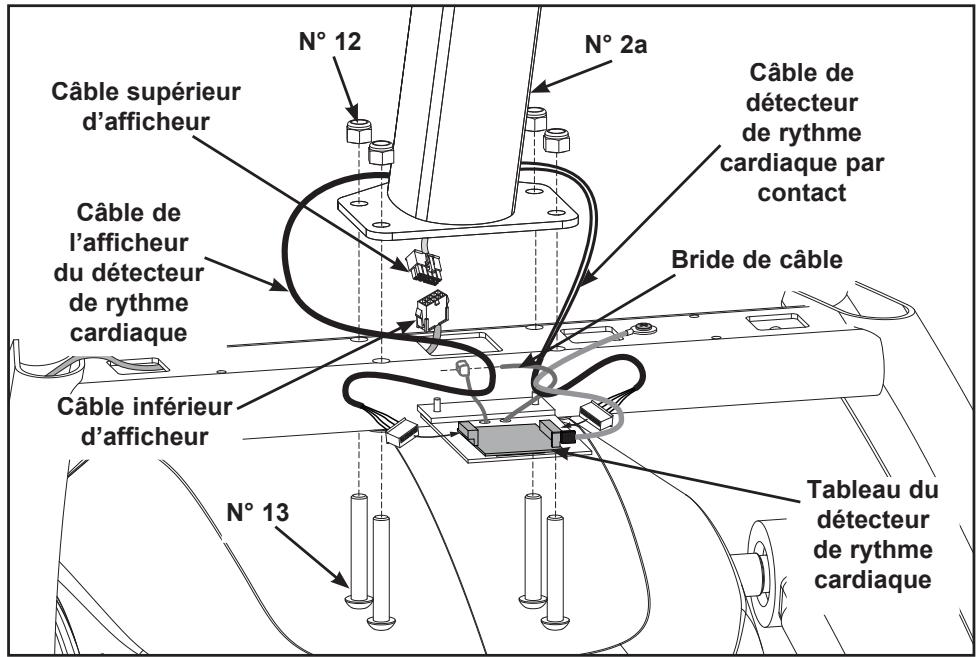 CYBEX INTERNATIONAL 750A-750AT ARC - Fixez les câbles du 750A - 1