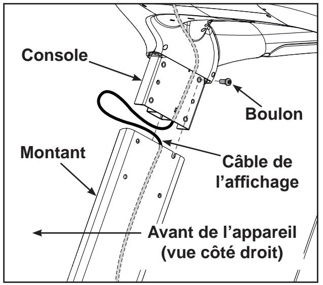 CYBEX INTERNATIONAL 770T-CT TREADMILL - Fixer la console aux montants. - 1