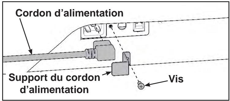 CYBEX INTERNATIONAL 770T-CT TREADMILL - Installez le cordon d'alimentation. - 1