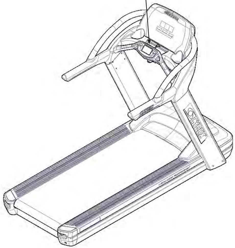 CYBEX INTERNATIONAL 770T-CT TREADMILL - Avertissement ! - 2