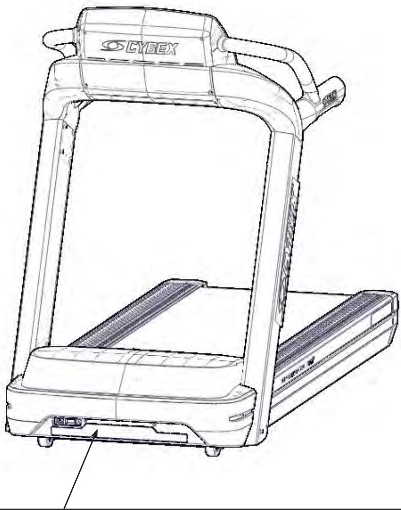 CYBEX INTERNATIONAL 770T-CT TREADMILL - Avertissement ! - 3