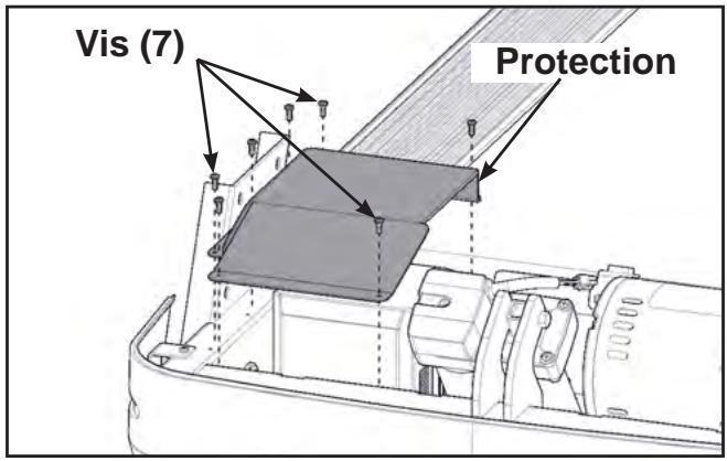 CYBEX INTERNATIONAL 770T-CT TREADMILL - Installer la protection. - 1