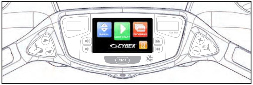CYBEX INTERNATIONAL 770T-CT TREADMILL - Symboles CardioTouch utilisés - 1