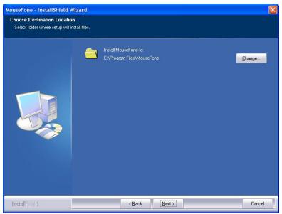 TARGUS USB NOTEBOOK MOUSE INTERNET PHONE - Installing the mouse internet phone software driver - 3