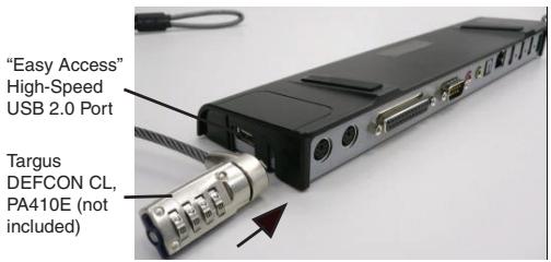 TARGUS UNIVERSAL LAPTOP DOCKING STATION - LED Status Indicator Lights - 3