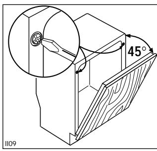JUNO JSI1341W - Réglage du balancement de la porte - 1