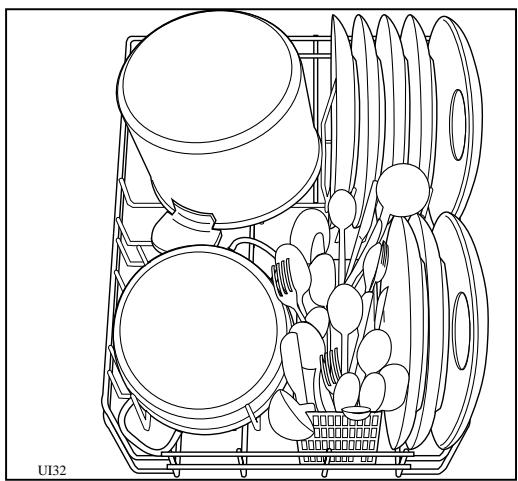 JUNO JSI1341W - Utilisation du panier inférieur - 2