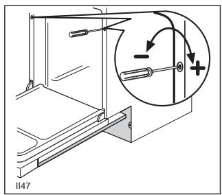 JUNO JSI5462B - Réglage du balancement de la porte - 1