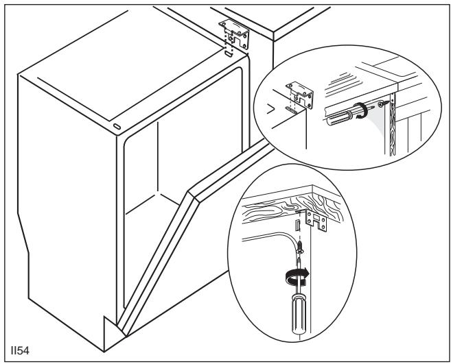 JUNO JSI5462B - Fixation aux meubles adjacents - 1