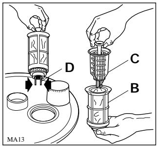 JUNO JSI5561 - Nettoyage des filtrres centraux (Après chaque lavage) - 1