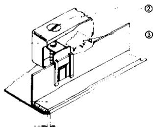 JUNO MCE5626.1E - Fixation a agrafes sous la table de cuisson - 2