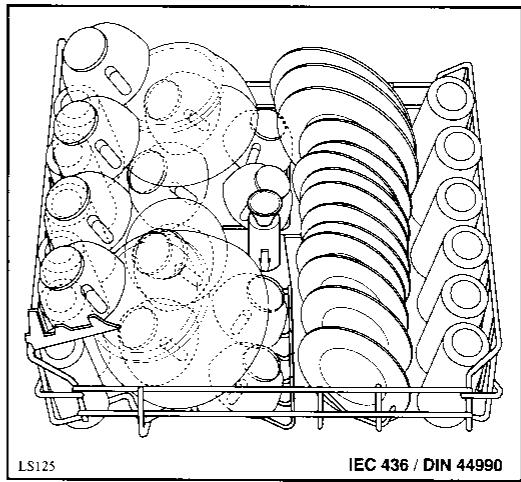 JUNO SSI0360W - Utilisation du panier supérieur - 1