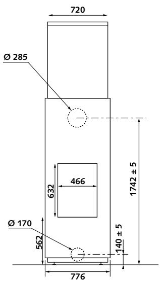 STUV 21-65H - Dimensions - 1