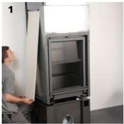 STUV 21-65H - Rappel: il est imperatif d'isoler le foyer avec les kits d'iso1ation fournis. - 1