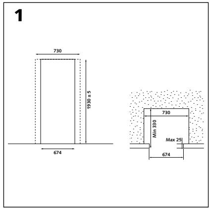 STUV 21-65H - La niche (configuration semi-encastré) - 1