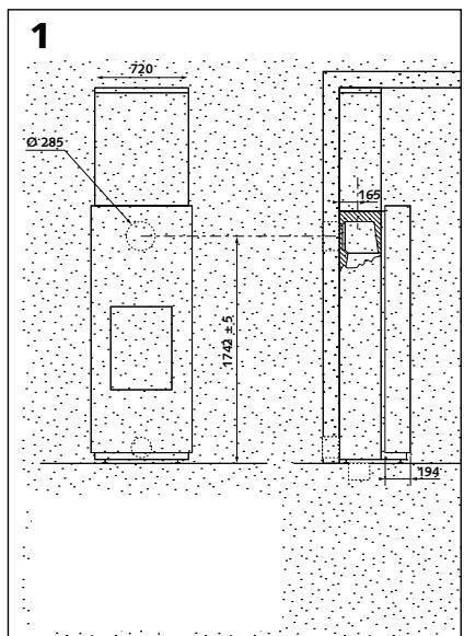 STUV 21-65H - Sortie vers le haut [schémas 2]: - 1