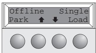 TALLYGENICOM T2240-24 - Setting the print head gap - 14
