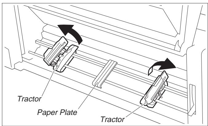 TALLYGENICOM T2240-24 - Printer in fanfold paper mode - 3