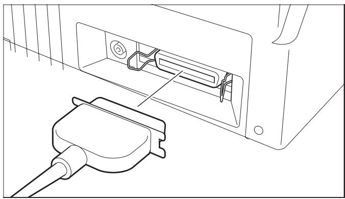 TALLYGENICOM T2240-24 - Connecting the printer - 3
