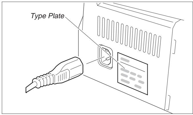 TALLYGENICOM T2340-9 - Connecting the printer - 1