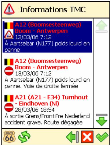 ROUTE 66 MOBILE 7 WMS - Informations TMC - 4