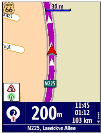 ROUTE 66 MOBILE 7 WMS - Sélectionnez Perspective 2D carte imprimée. - 2