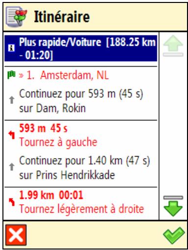 ROUTE 66 MOBILE 7 WMS - Planifier un itinéraire - 15