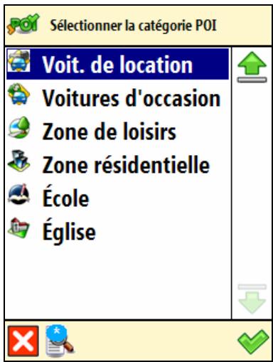 ROUTE 66 MOBILE 7 WMS - Naviguer vers un POI autour de votre destination - 3