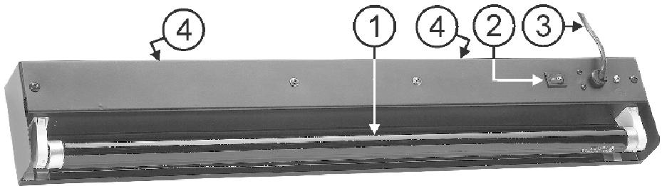 BEGLEC BLACK LIGHT STRIP - Instructions de sécurité: - 1
