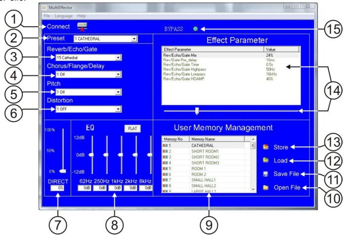 BEGLEC DFX 48 - UTILIZACION DEL SOFTWARE: - 1