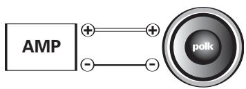 POLK AUDIO MM2084 - Basic Wiring Diagrams For MM Series Single Voice Coil Subs   Schéma de câblage pour les subwoofoers à bobine simple (SVC) de la Série MM - 1
