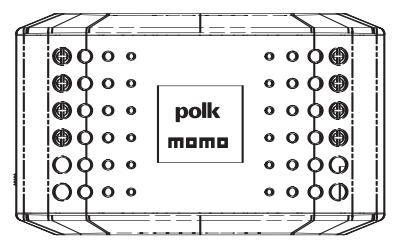 POLK AUDIO MMC5250 - Les filtres séparateurs du système de composants sont munis de: - 2