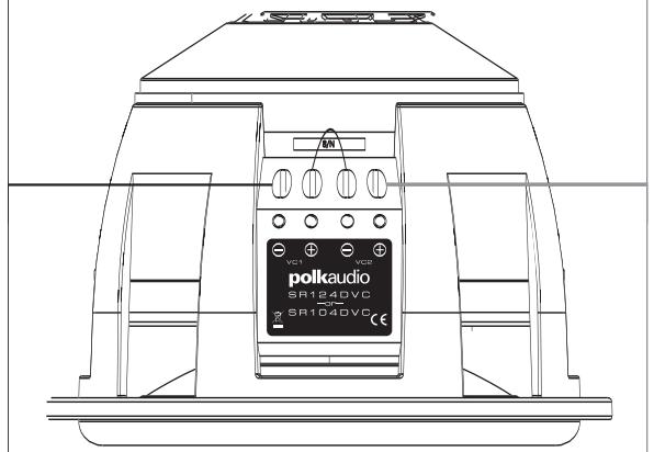 POLK AUDIO SR104DVC - SINGLE VOICE COIL SUBWOOFERS - 7