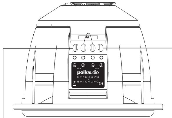 POLK AUDIO SR104DVC - SINGLE VOICE COIL SUBWOOFERS - 4