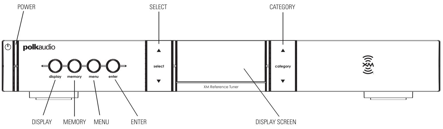POLK AUDIO XRT12 REFERENCE TUNER - Guide de démarrage - 1