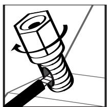 POLK AUDIO DSW PRO 400 - Conexiones de cable de altovoz a terminales - 2