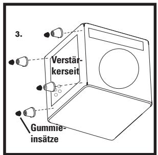 POLK AUDIO DSW PRO 400 - PLATZIERUNG DES SUBWOOFERS IN EINER SCHRANKWAND - 3