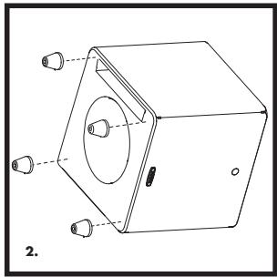 POLK AUDIO DSW PRO 400 - COLOCACAO DO SUBWOOFER EM UM GABINETE - 2