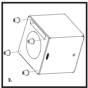 POLK AUDIO DSW PRO 400 - PLATZIERUNG DES SUBWOOFERS IN EINER SCHRANKWAND - 2