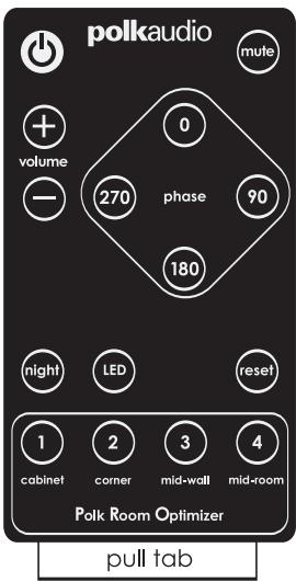 POLK AUDIO DSW PRO 600 - WHAT IS THAT BLINKING BLUE LIGHT? - 2