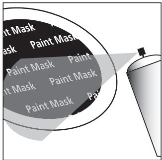 POLK AUDIO LC60I - PREPARATION A LA PEINTURE: - 2