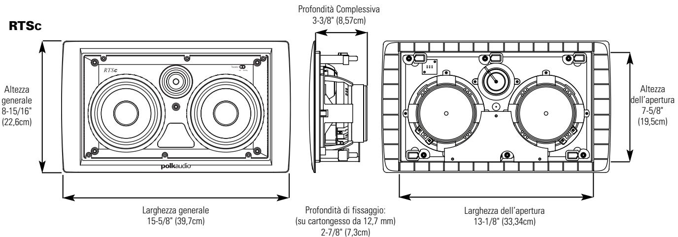 POLK AUDIO LCI-RTS-FX - Stud-Lock Mounting System - 3