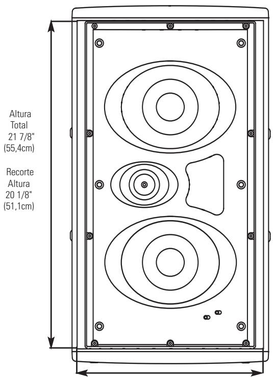 POLK AUDIO LCI-RTS105 - INSTALAÇÃO RECOMENDADA PARA DESEMPENHO MAXIMO - 2