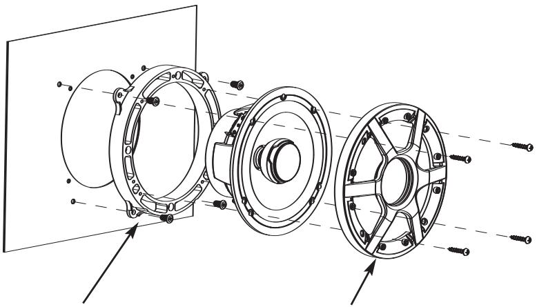 POLK AUDIO MMC650 - Les haut-parleurs et subwoofoers Polk Audio sont capables de générer des niveaux de pression sonores extrémement élevés pouvant causer des dommages auditifs graves ou permanents. Polk Audio Inc. ne peut être tenue responsable de perte d'ouie, de blessure ou de dommages matérielles causés par l'usage abusif de ses produits. - 3