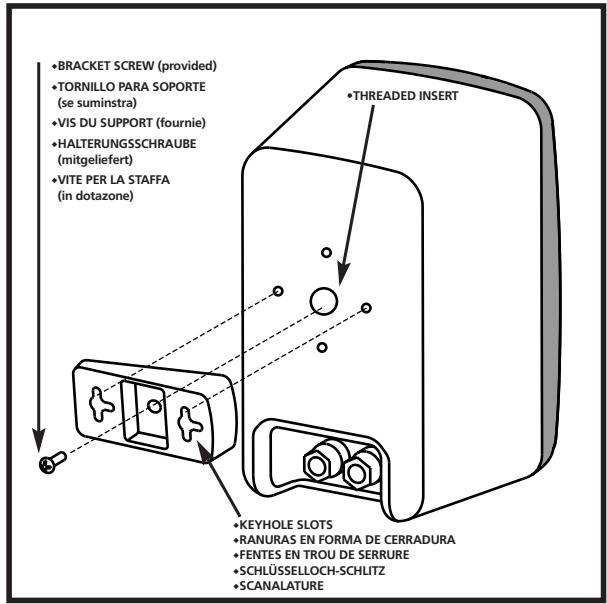 POLK AUDIO RM6600 - Bracket Installation - 1