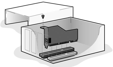 US ROBOTICS 56K INTERNAL VOICE FAXMODEM - Étape 1: insérez le modem dans un emplacement d'extension PCI vide. - 1